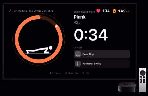 Not Another Workout App on Apple TV: An exercise in progress